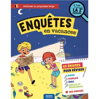 J'enquête en vacances - en route vers la 2e primaire