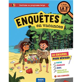 J'enquête en vacances - en route vers la 3e primaire