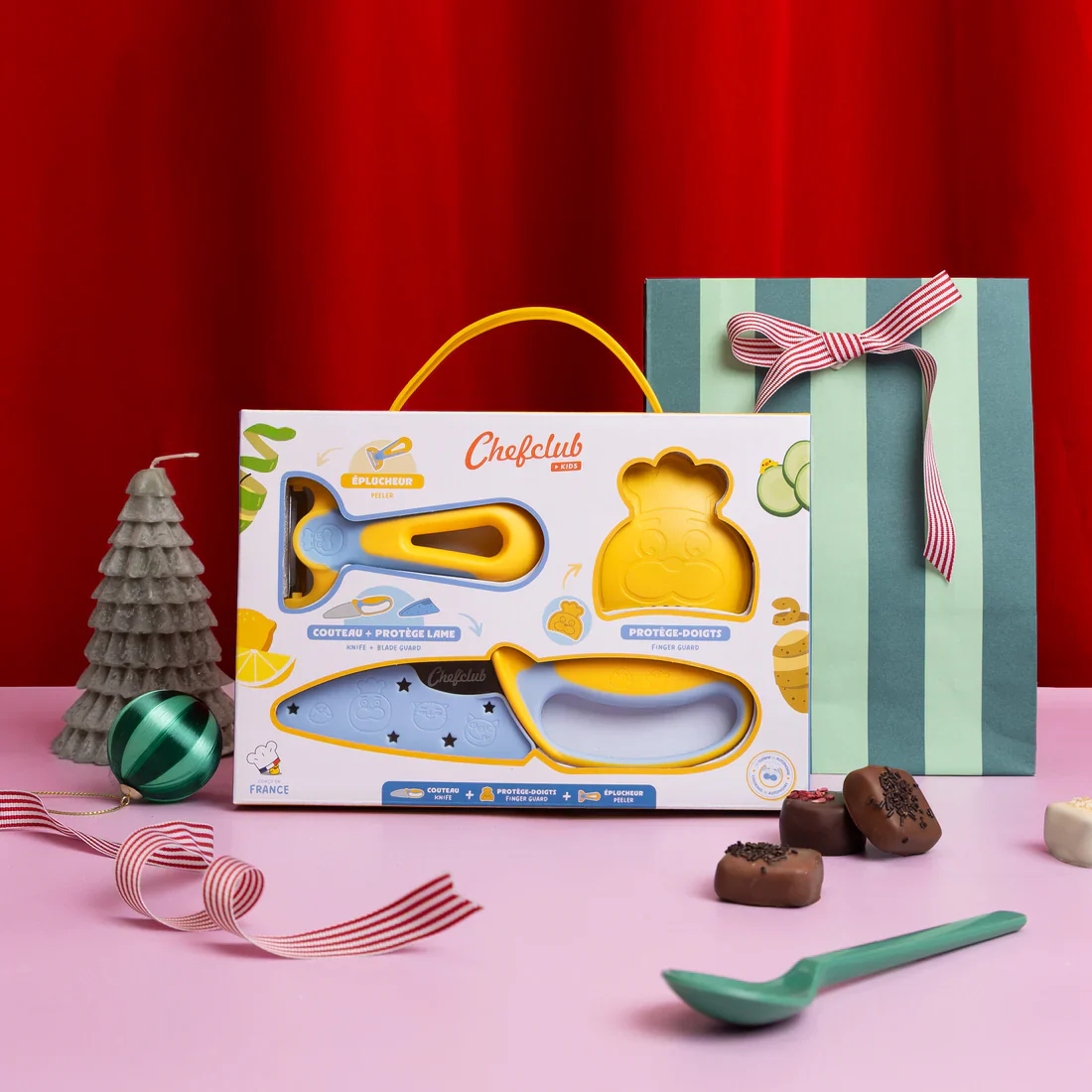 Kit découpe : Couteau et éplucheur Chefclub Kids – Image 6