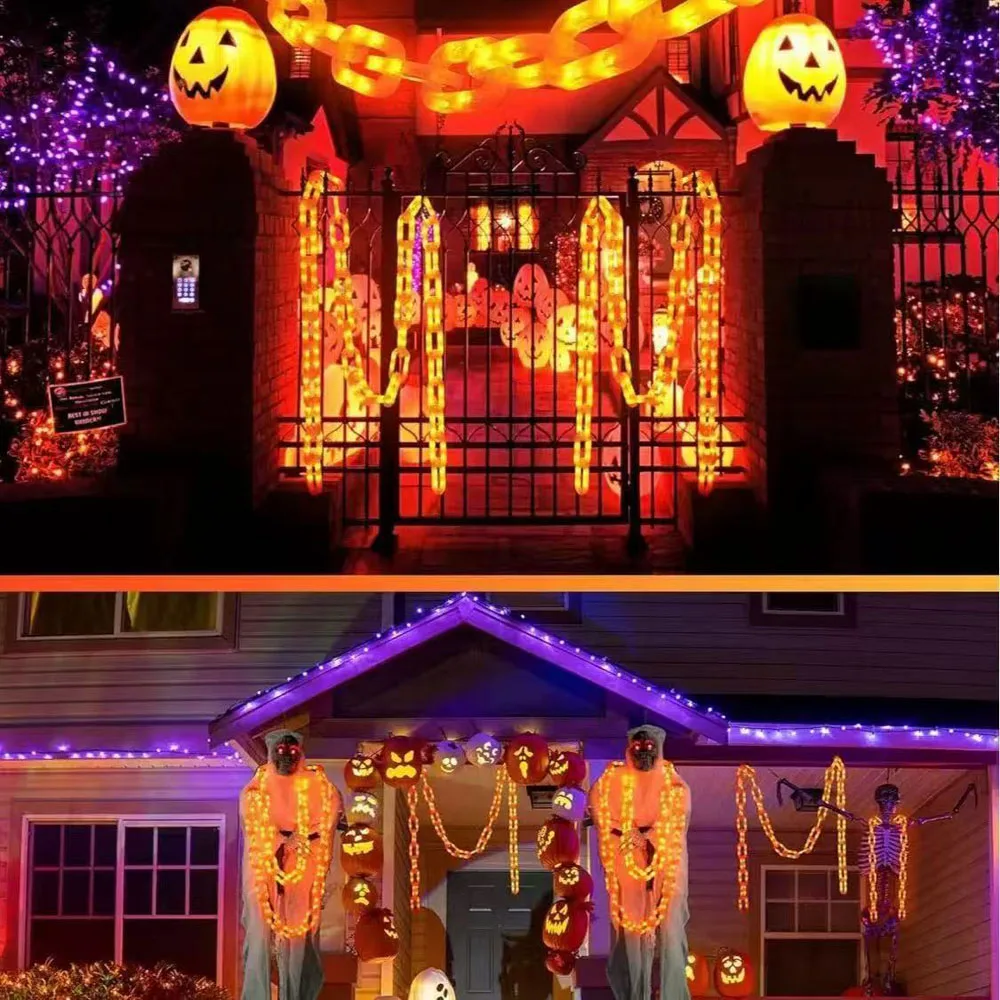 Chaîne Lumineuse Halloween Solaire LED – Image 5
