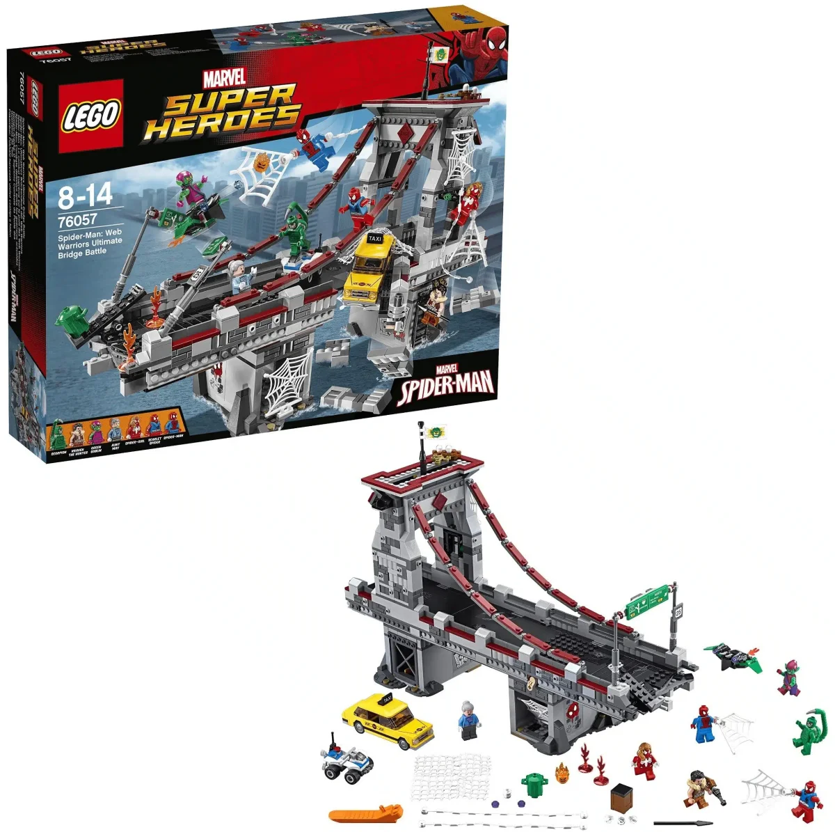 Spider-Man : Le combat suprême sur le pont des Web Warriors (76057)