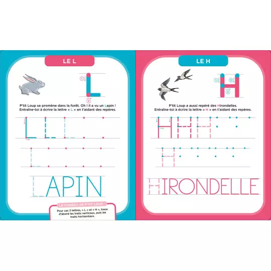 Mes activités effaçables p'tit loup - Lettres bâtons – Image 5