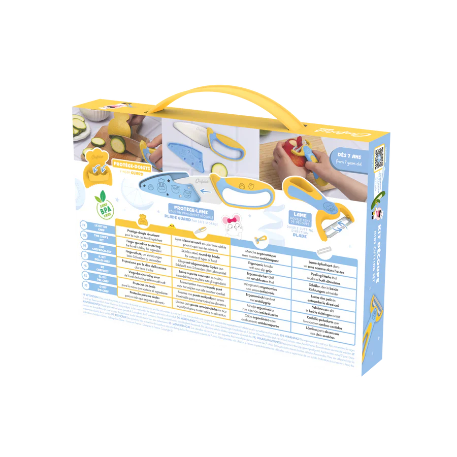 Kit découpe : Couteau et éplucheur Chefclub Kids – Image 3