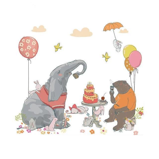 Stickers éléphant Anniversaire – Image 3